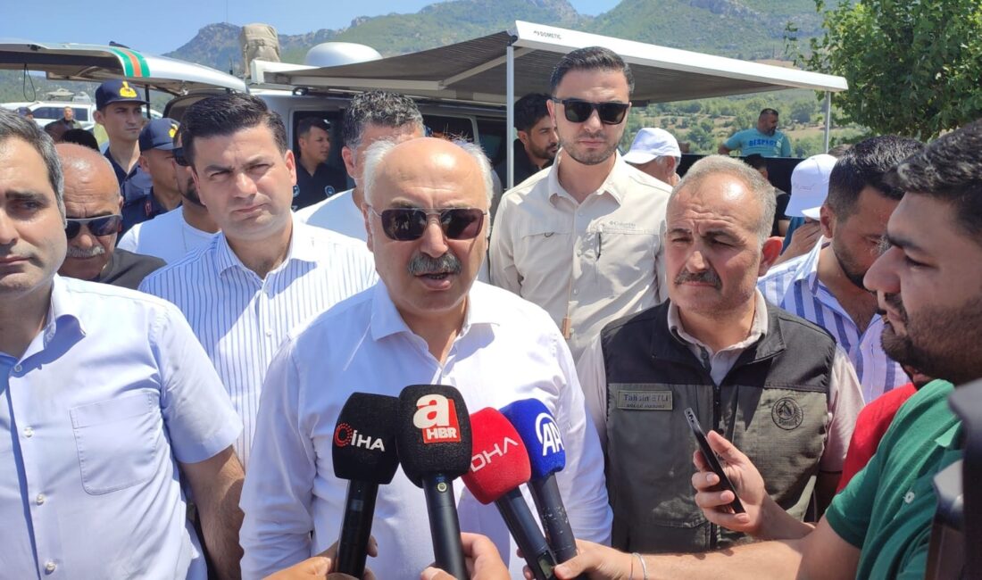 Adana Valisi Yavuz Selim Köşger, yangının kontrol altına alınmaya başlandığını