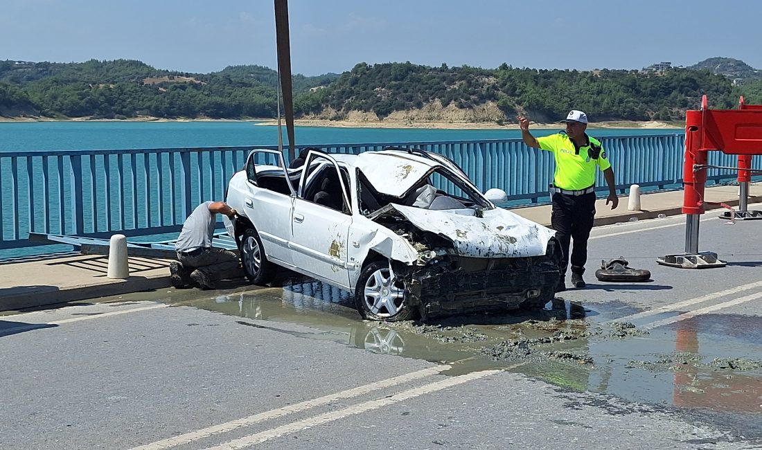 Çukurova ilçesindeki Çatalan Köprüsü’nde meydana gelen acı olayda, 01 JG