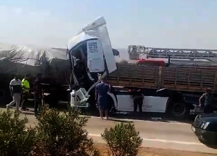 Nurdağı’nda Anız Yangınından Sonra Zincirleme Kaza: 1 Ölü, 3 Yaralı