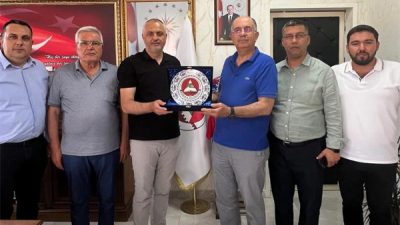 Kadirli Ticaret Ve Sanayi Odası yönetimi Andırın Belediye Başkanı Ahmet