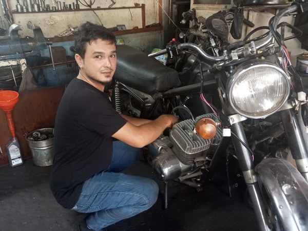 Havaların ısınması ve motosiklet kullanımının yaygınlaşmasıyla birlikte motosiklet tamir ve
