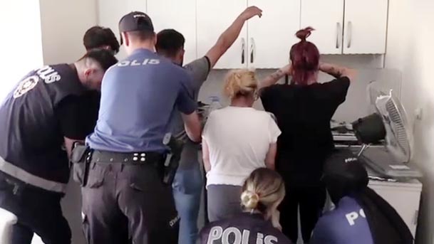 Nizip ilçesindeki fuhuş operasyonunda 7 kişi tutuklandı GAZİANTEP’in Nizip ilçesinde