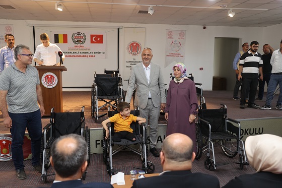 200 Engelli vatandaşın Mutluluğuna ortak olan Andırın Belediye Başkanı Ahmet