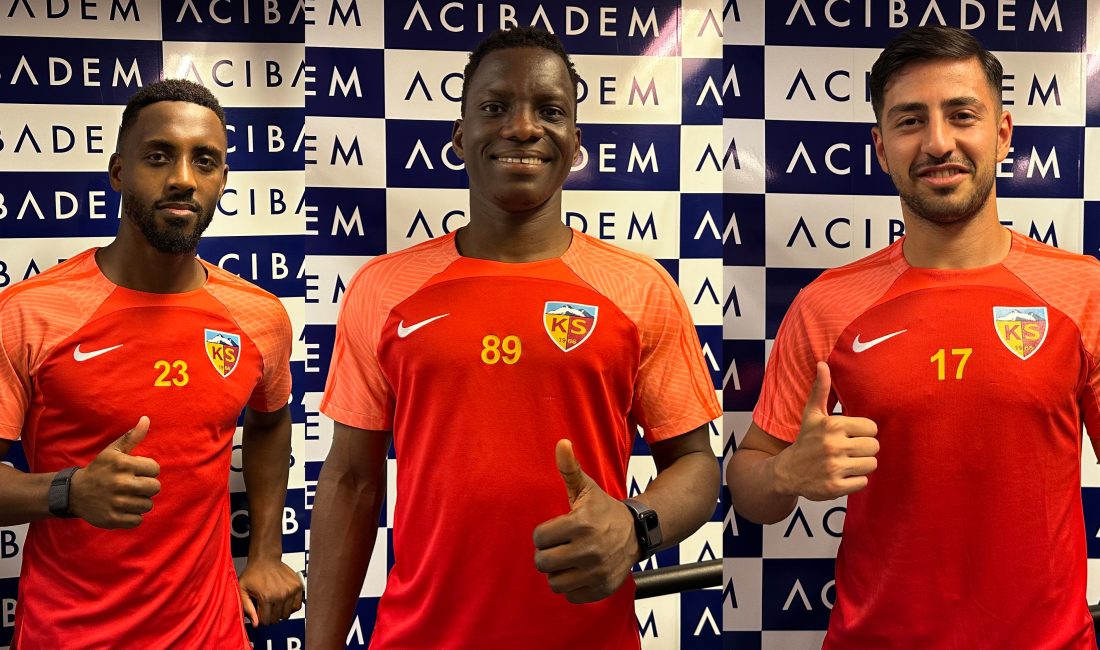 Kayserispor futbolcuları, sezon öncesi sağlık kontrollerinden geçti. Transfer yasağı bulunan