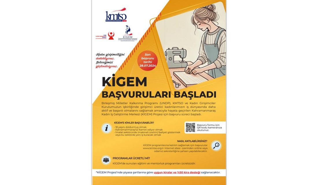 Birleşmiş Milletler Kalkınma Programı, (UNDP) Kahramanmaraş Ticaret ve Sanayi Odası