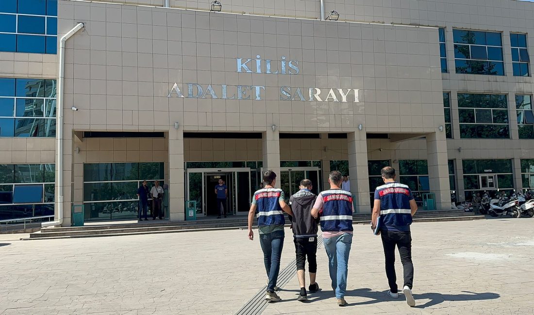 Kilis’te gerçekleştirilen operasyonda, terör örgütü PKK şüphelisi A.A. jandarma tarafından