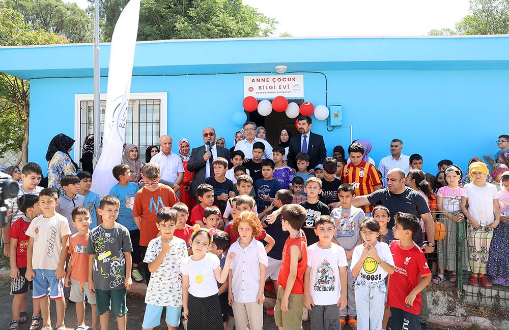 Dulkadiroğlu Belediyesi bünyesinde bulunan Anne Çocuk Bilgi Evi’nde Dulkadiroğlu İlçe
