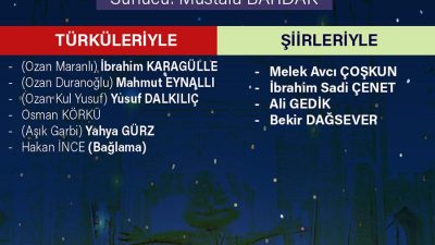 Osmaniye Ozanlar, Şairler ve Yazarlar Derneği (OŞYAD), Masal Park’ta türkü