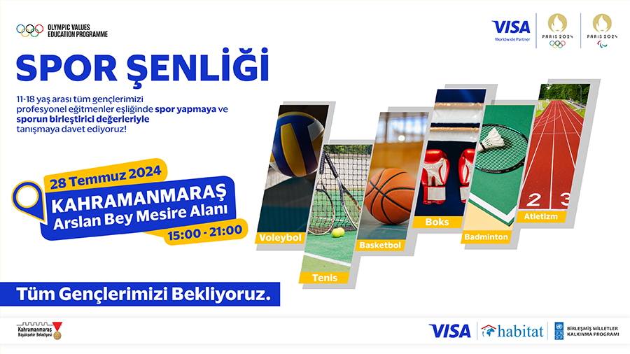 Büyükşehir Belediyesi, 28 Temmuz Pazar günü Arslanbey Mesire Alanı’nda gençlere