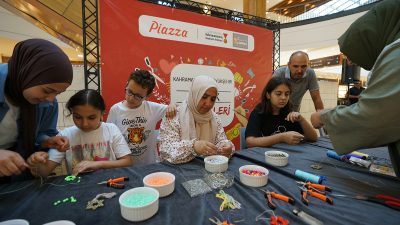 Büyükşehir Belediyesi ve Piazza AVM iş birliğiyle Takı Tasarım Atölyesi