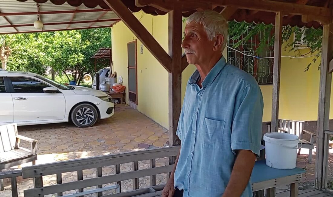Osmaniye’nin Kadirli ilçesinde yaşayan ve emekli maaşı yetmediği için çiftçilik