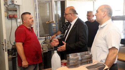 Dulkadiroğlu Belediye Başkanı Mehmet Akpınar, sık sık gerçekleştirdiği esnaf ziyaretlerinde