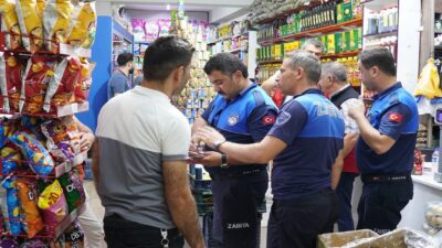 Dulkadiroğlu Belediyesi Zabıta Müdürlüğü ekipleri, halk sağlığını korumak, esnafın kurallara