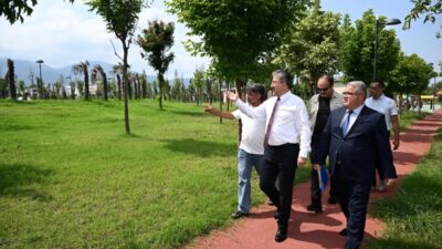 Osmaniye Valisi Dr. Erdinç Yılmaz, yapımı devam eden Osmaniye Millet
