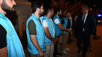 Osmaniye Valisi Dr. Erdinç Yılmaz, Aslantaş Doğa ve Gençlik Kampında