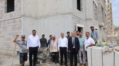 Osmaniye Milletvekili Plan ve Bütçe Komisyonu üyesi Seydi Gülsoy beraberinde