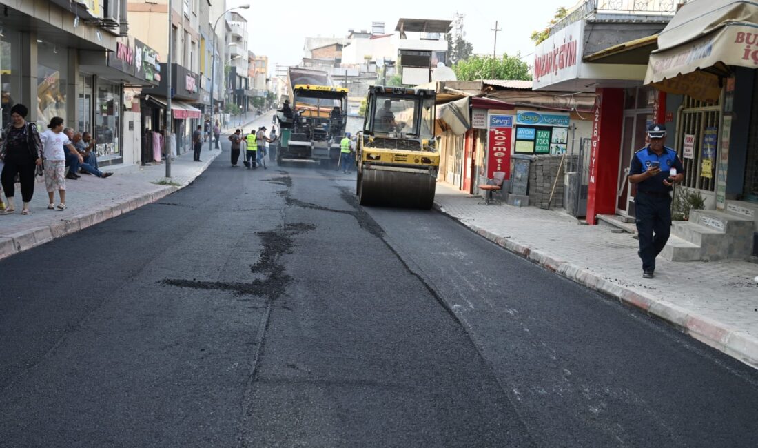 Kadirli Belediye Başkanı Mustafa Mert Olcar, fen İşleri Müdürlüğü ekiplerince