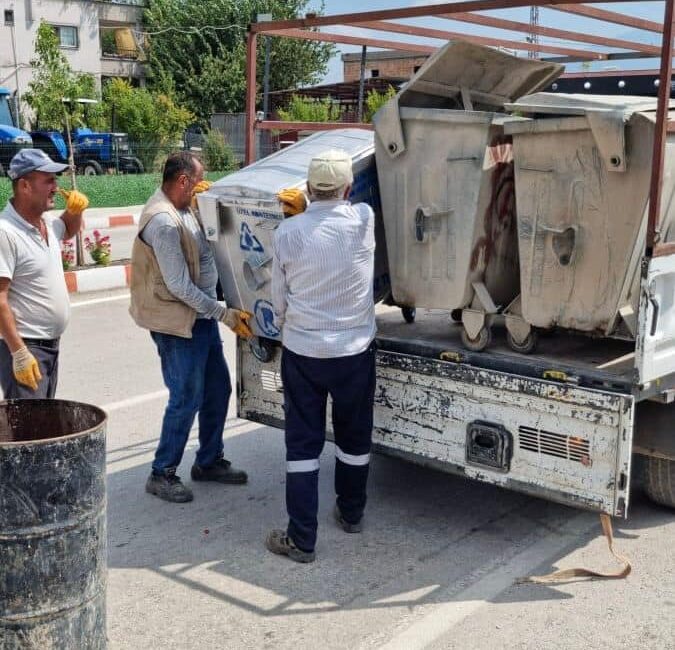 Düziçi Yarbaşı Belediyesi ekipleri “Daha temiz bir YARBAŞI” için çalışmalarını