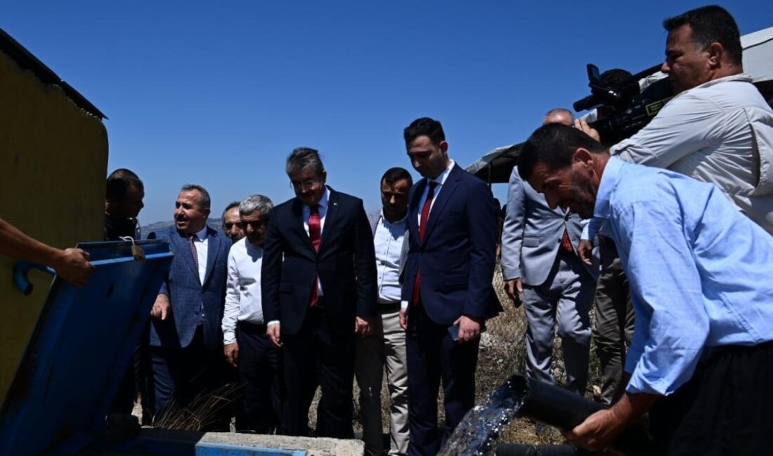 Osmaniye Valisi Dr. Erdinç Yılmaz, Hasanbeyli Çolaklı Köyünde yapımı devam