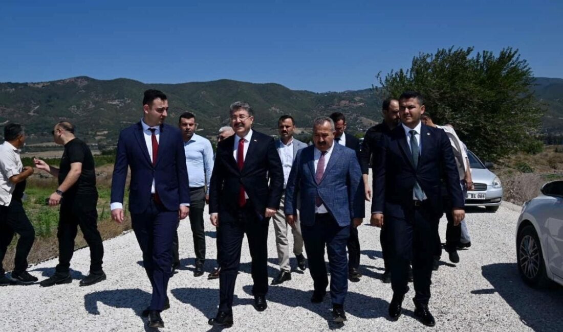 Osmaniye Valisi Dr. Erdinç Yılmaz, yapımı tamamlanan Hasanbeyli-Bahçe arası Buğdaycık