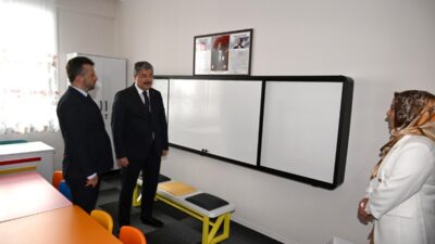 Osmaniye Valisi Dr. Erdinç Yılmaz, yapımı tamamlanan Hacı Nuri Çomu