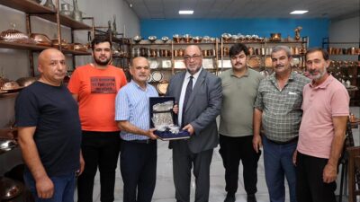 Dulkadiroğlu Belediye Başkanı Mehmet Akpınar’dan Bakırcı Esnafına Destek Ziyareti. Dulkadiroğlu
