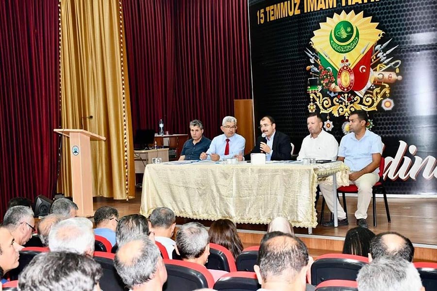 Kadirli Kaymakamı Erdinç Dolu, 2024-2025 Eğim Öğretim yılında İlçe Milli