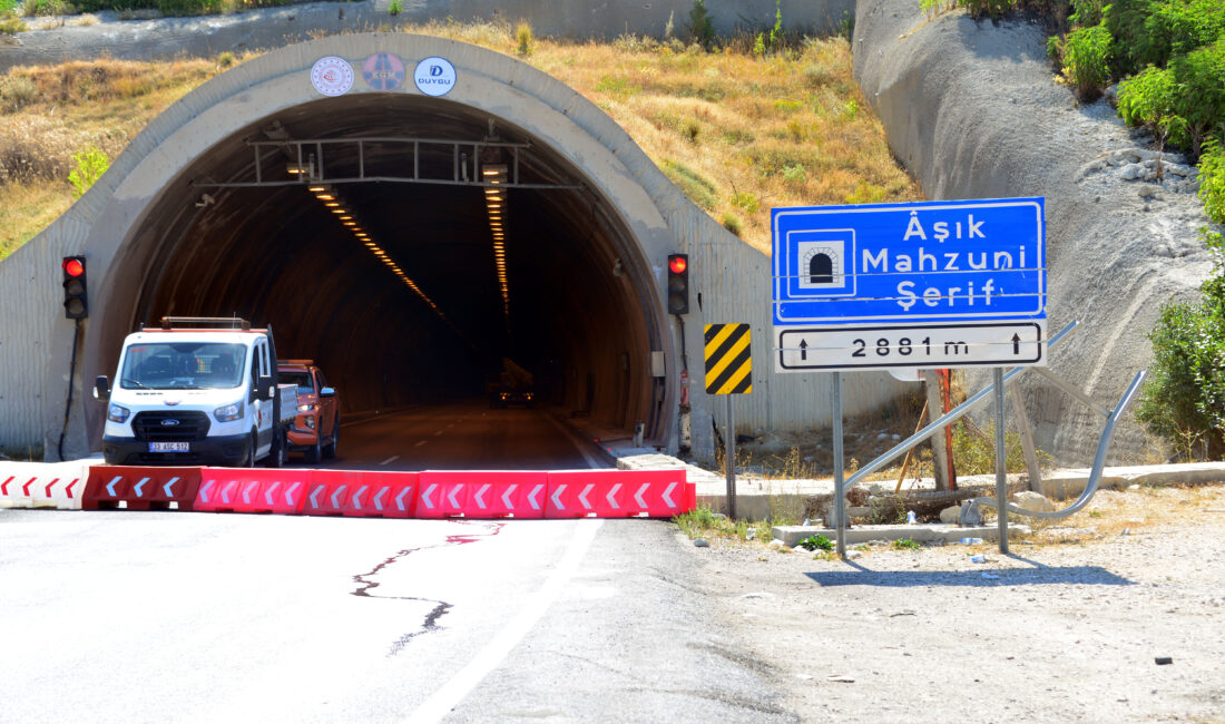 Kahramanmaraş’ta bulunan Aşık Mahzuni Şerif Tüneli, geçtiğimiz 6 Şubat depremlerinde