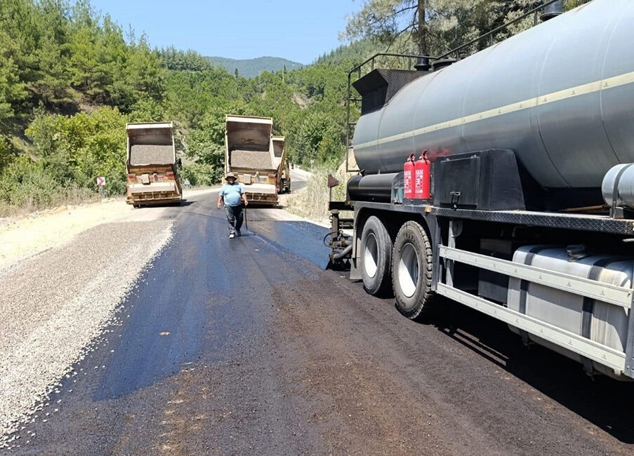Büyükşehir Belediyesi, Andırın kırsalında birçok mahalleye ulaşım sağlayan Alanlı Grup