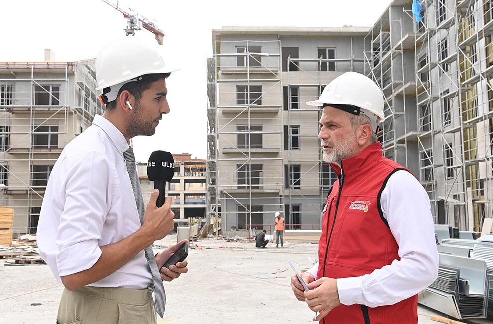 Ülke TV canlı yayınına katılan Başkan Fırat Görgel, “Şehrimizde hem