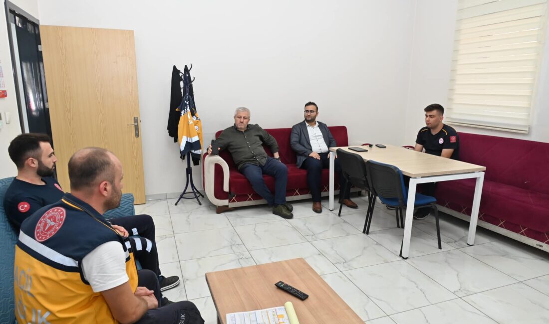 Osmaniye’nin yeni İl Sağlık Müdürü Dr. Fevzi Yavuzyılmaz, Sumbas ilçesindeki