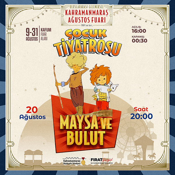 Büyükşehir Belediyesi, TRT Çocuk’un sevilen çizgi film kahramanlarından Maysa ve