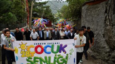 Osmaniye Belediyesi’nce bu yıl 28’incisi düzenlenen ‘Zorkun Yaylası Çocuk Şenliği’