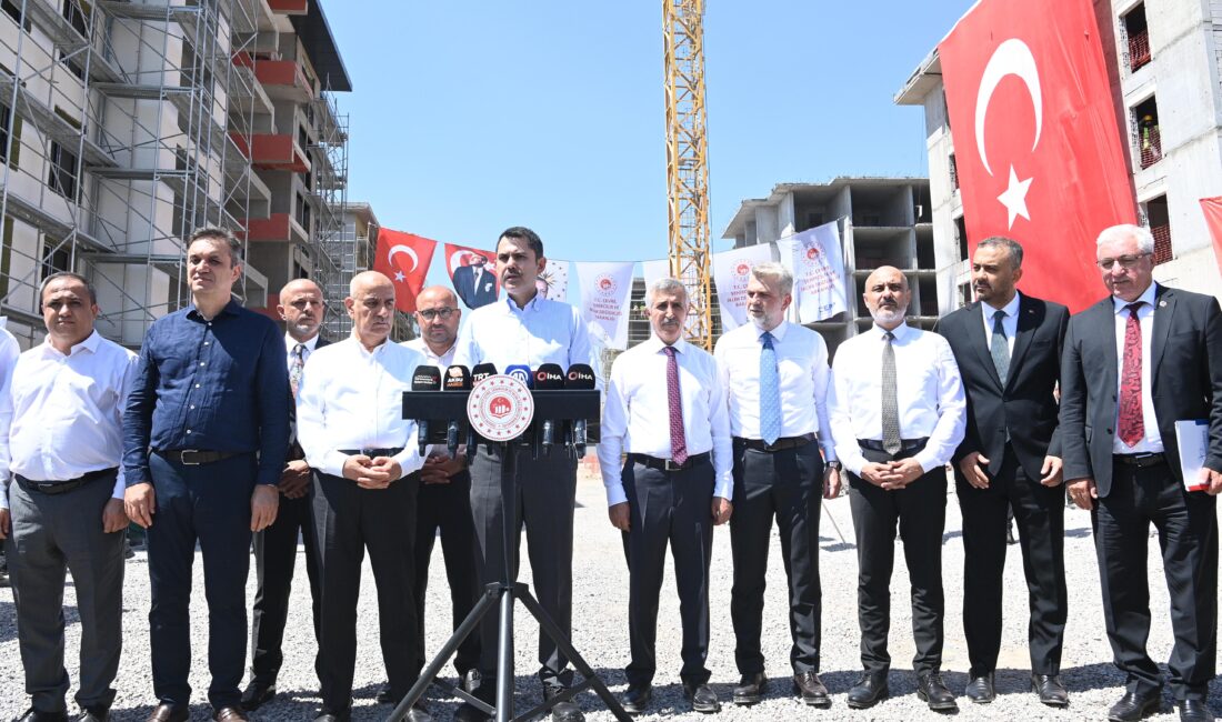 Çevre, Şehircilik ve İklim Değişikliği Bakanı Murat Kurum, Kahramanmaraş’a ziyaret