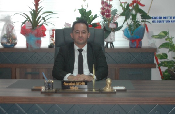 Andırın Şehit Hakan Taşgıt (ASO) Öğretmenevi Müdürlüğü görevini 6 yıldır