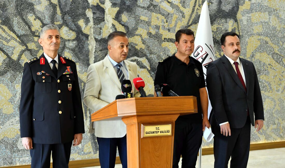 Gaziantep Valisi Kemal Çeber, düzensiz göçlerle mücadele çerçevesinde bu yılın