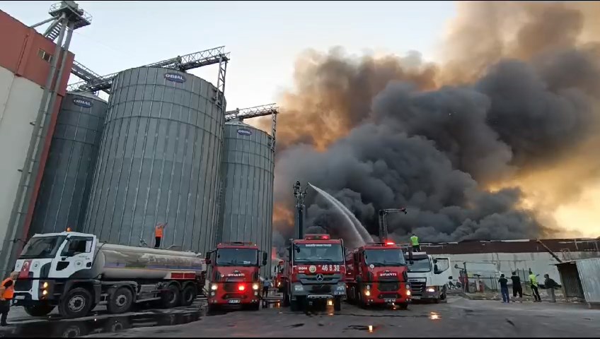 Gaziantep’in Şehitkamil ilçesindeki 2’nci Sanayi Bölgesi’nde bulunan bir halı fabrikasında