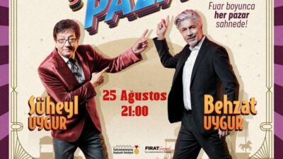 Büyükşehir Belediyesinin Geleneksel Ağustos Fuar’ında 25 Ağustos Pazar günü Süheyl