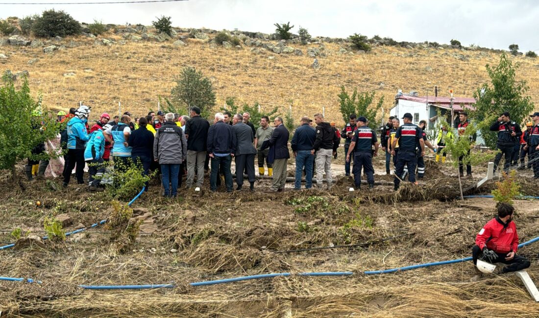 Kayseri’nin Bünyan ilçesinde aracı ile sele kapılarak kaybolan Muhittin Saraç’ın