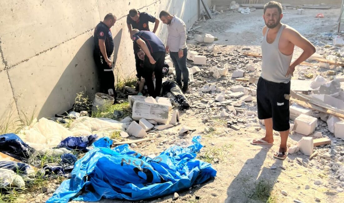 Kadirli ilçesindeki bir inşaat kazasında işçi hayatını kaybetti Osmaniye’nin Kadirli