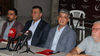 Yeniden Refah Partisi Kahramanmaraş İl Başkanı Muhammet Aydoğar, şehrin ayağa