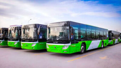 Büyükşehir Belediyesi, toplu taşıma filosunu 16 elektrikli otobüsle güçlendiriyor. Başkan