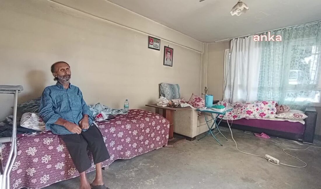 Osmaniye’nin Kadirli ilçesinde 90 yaşındaki hasta annesi ile birlikte yaşayan