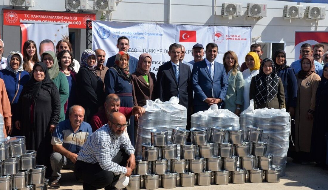 Kahramanmaraş İl Tarım ve Orman Müdürlüğü’nde Marjinal Yoğurt Üretimi Ekipmanları
