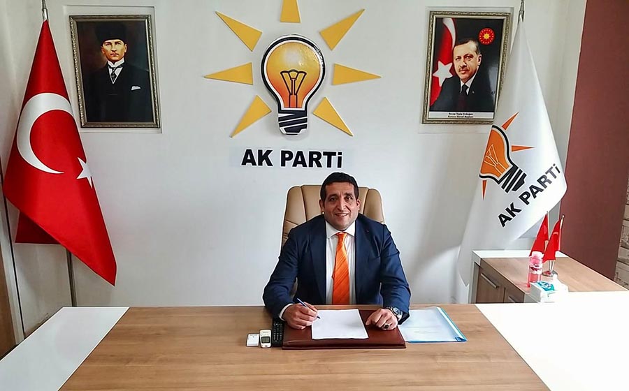 Osmaniye’nin Düziçi ilçesinde AK Parti İlçe Başkanı Mehmet Çillem, görevinden