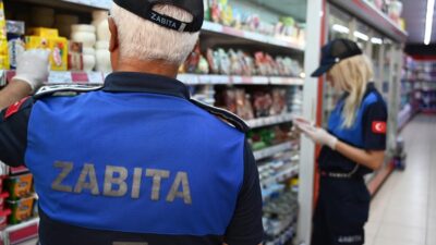 Kadirli Belediyesi Zabıta Müdürlüğü ekipleri tarafından ilçede bulunan market, kasap