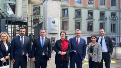 Derya Yanık, Cenevre’de BM yetkilisiyle İslamofobi ve Filistin’deki insan hakları