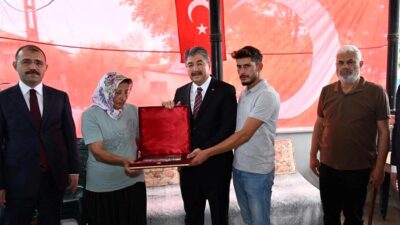 Osmaniye Valisi Dr. Erdinç Yılmaz, 08.09.2024 tarihinde Tunceli’nin Ovacık ilçesinde
