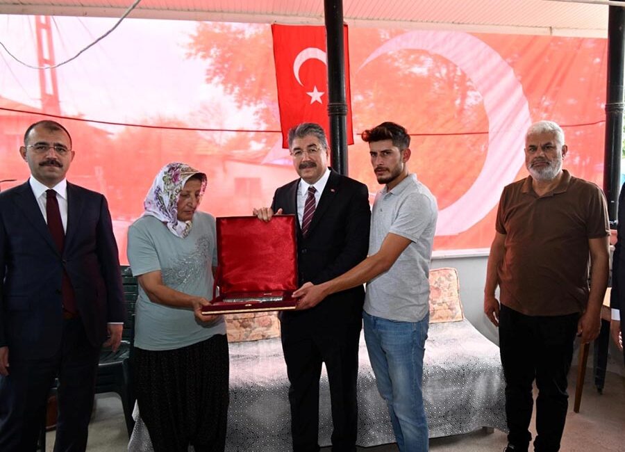 Osmaniye Valisi Dr. Erdinç Yılmaz, 08.09.2024 tarihinde Tunceli’nin Ovacık ilçesinde