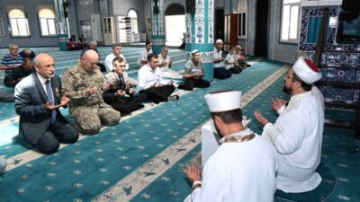 “19 Eylül Gaziler Günü programı kapsamında Şehitlerimiz ve ebediyete intikal